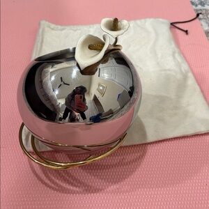 Michael Aram Silver Vase with White Calla Accents